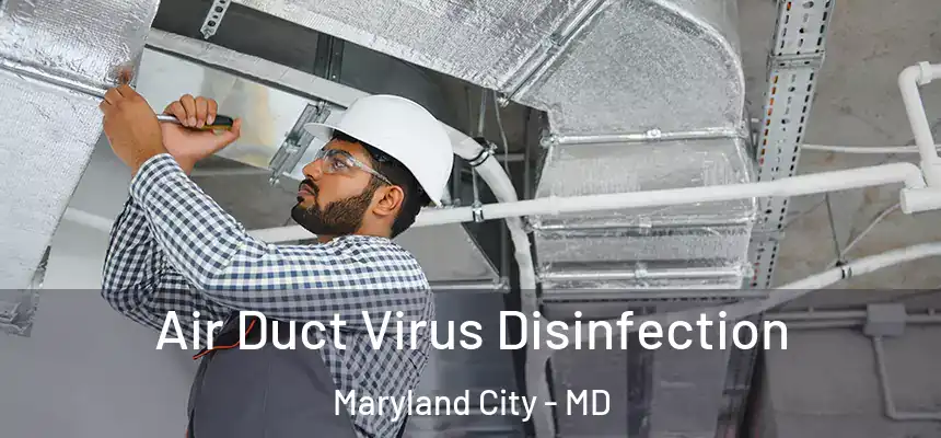 Air Duct Virus Disinfection Maryland City - MD